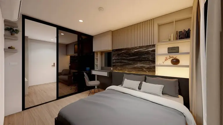 ห้องนอนสไตล์ Modern