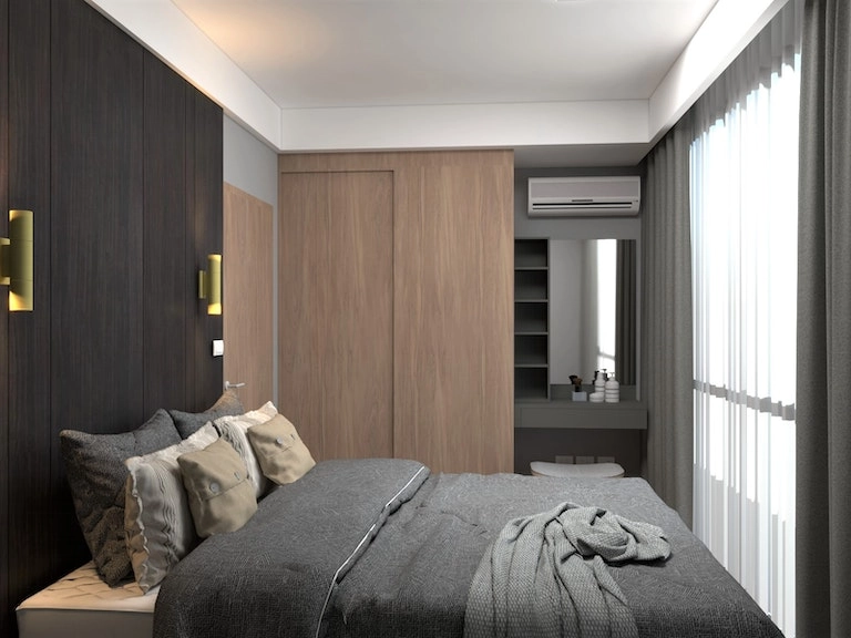 ห้องนอนสไตล์ Modern Classic