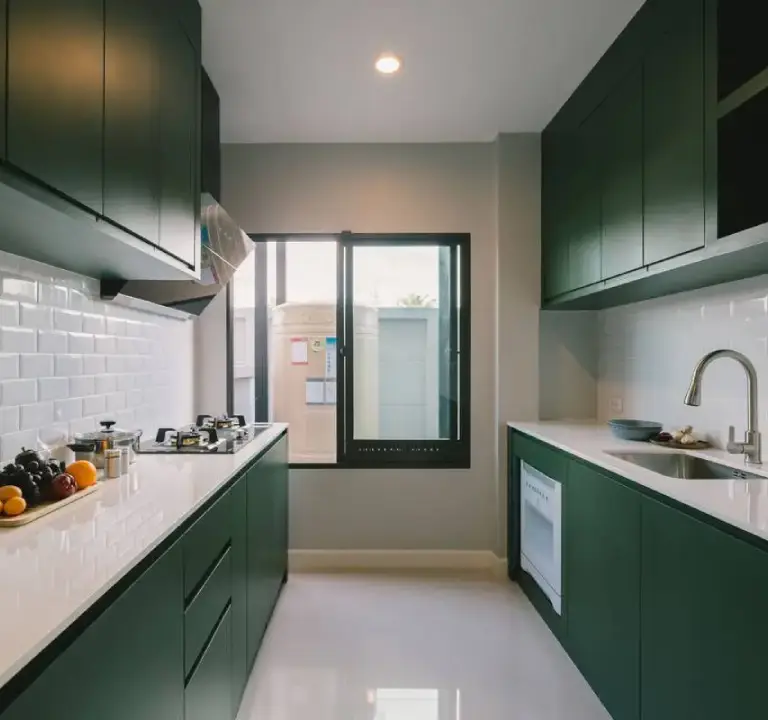 รับออกแบบตกแต่ง บิ้วอิน-ฟิตอินห้องครัว